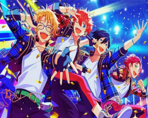 Ensemble Stars Anime Manga paint by number