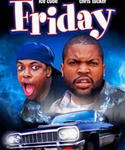 Friday Movie Poster paint by number