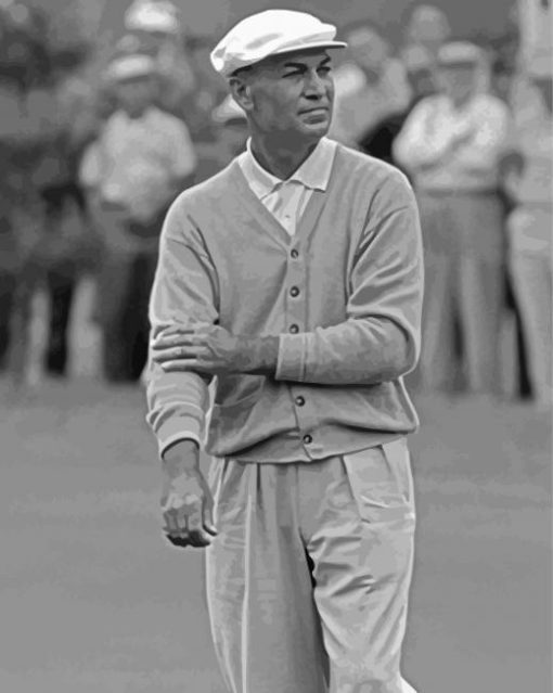 Goolfer Ben Hogan paint by number