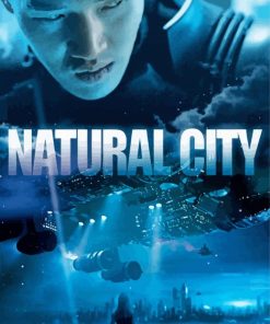 Natural City Poster paint by number