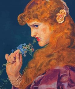 Portrait Of Women Pre Raphaelites paint by number