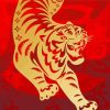 Tiger Chinese paint by number