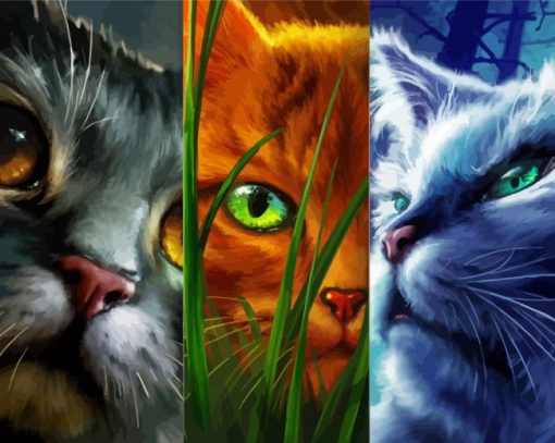 Warrior Cats paint by number