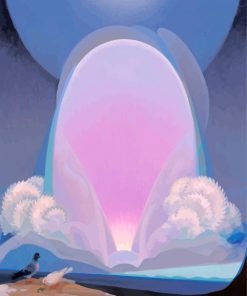 Agnes Pelton paint by number