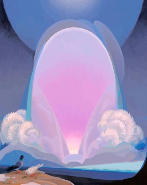 Agnes Pelton paint by number