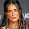 American Actress Demi Moore paint by number