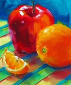 Apples And Oranges paint by number