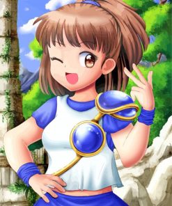 Arle Nadja Madou Monogatari Anime paint by number