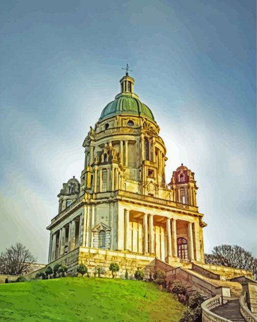 Ashton Memorial Building paint by number