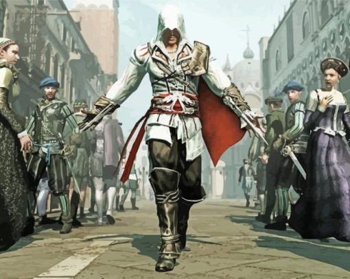 Assassin Creed 2 Game paint by number