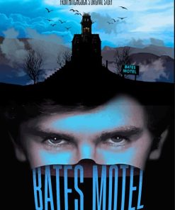 Bates Motel Serie Poster paint by number