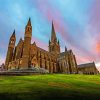 Bendigo Victoria Cathedral Paint by number