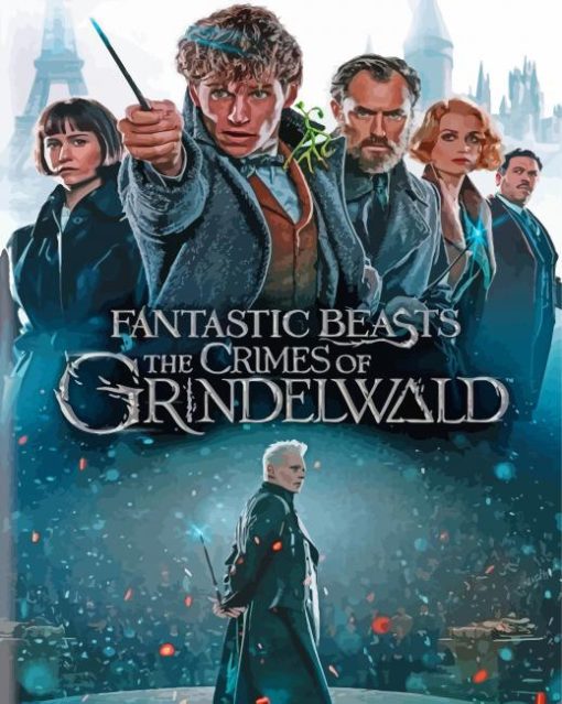 Crimes Of Grindelwald paint by number