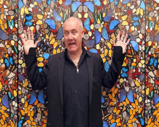 Damien Hirst paint by number