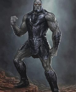 Darkseid Animation Character paint by number