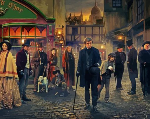 Dickensian Paint by number