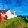 Dingle Ireland Lighthouse paint by number