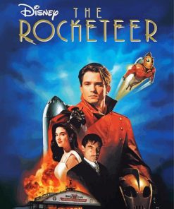 Disney The Rocketeer paint by number