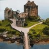 Eilean Donan Castle United kingdom paint by number