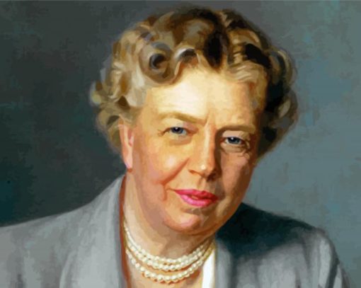 Eleanor Roosevelt Art paint by number