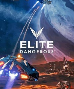 Elite Dangerous Poster paint by number