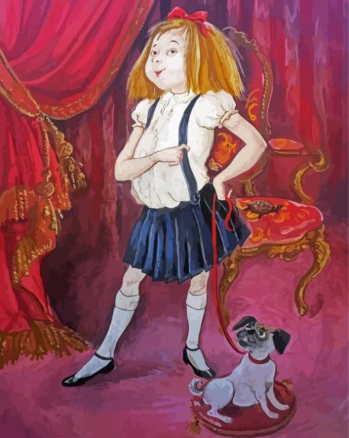 Eloise Art paint by number