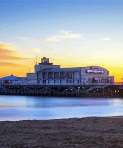 England Bournemouth Pier paint by number