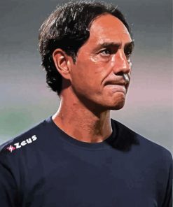 Former Footballer Alessandro Nesta paint by number