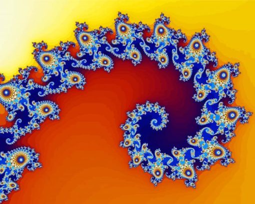 Fractals paint by number