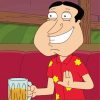 Glenn Quagmire paint by number