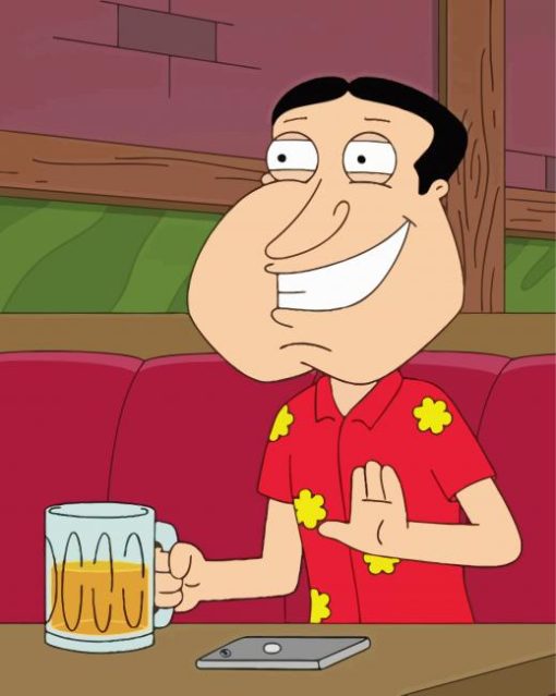 Glenn Quagmire paint by number