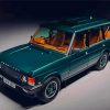 Green Classic Rover paint by number