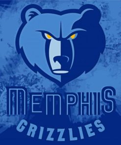 Grizzlies paint by number