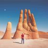 Hand Of The Desert Statue Atacama Desert paint by number