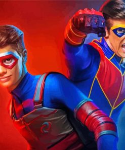 Henry Danger Heroes paint by number