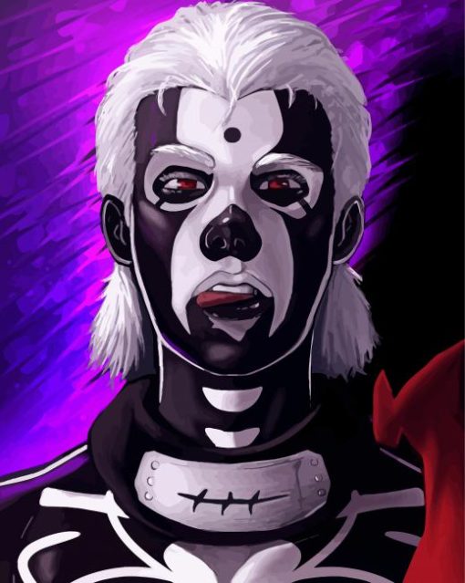 Hidan Akatsuki paint by number