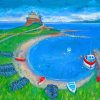 Holy Island Of Lindisfarne Art paint by number