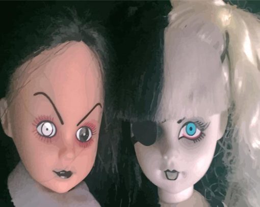 Horror Dolls paint by number