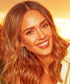 Jessica Alba Paint by number