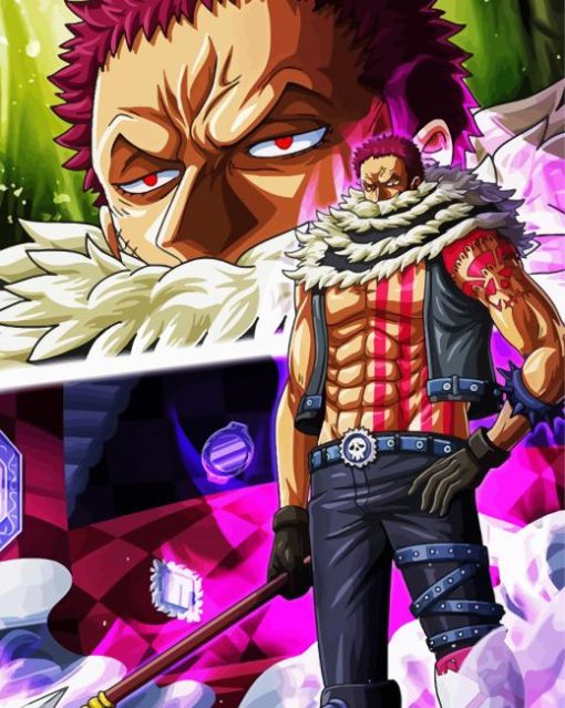 Katakuri Manga Anime Character paint by number