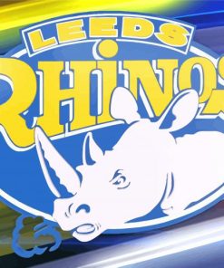 Leeds Rhinos Logo paint by number