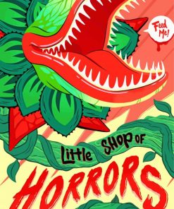 Little Shop Of Horrors Poster paint by number