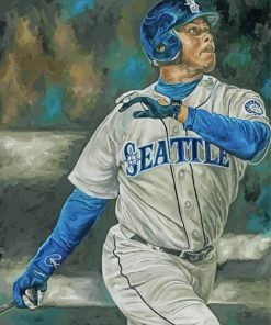 Mariners Player paint by number