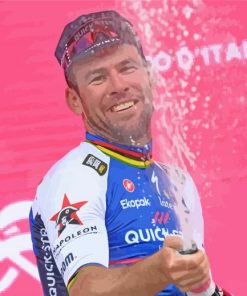 Mark Cavendish Celebration paint by number