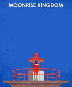 Moonrise Kingdom Movie Poster paint by number