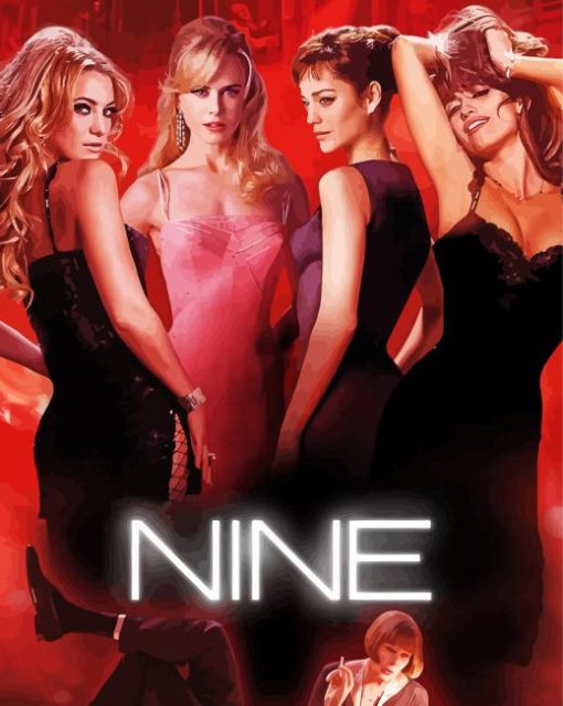 Nine Movie paint by number