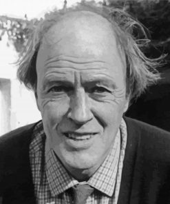 Old Roald Dahl paint by number