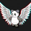 Panda With Wings paint by number