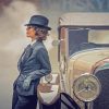 Peaky Blinders Polly Gray paint by number