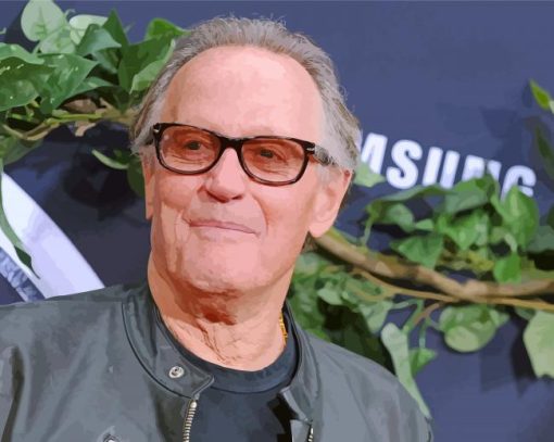 Peter Fonda American Actor paint by number